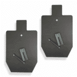 2-Pack ½" AR500 Steel Target and T-Post Hanger System (2x Targets, 2x Hangers)