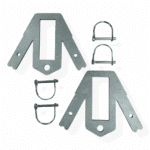 2x4 Hybrid Gong Stand Brackets