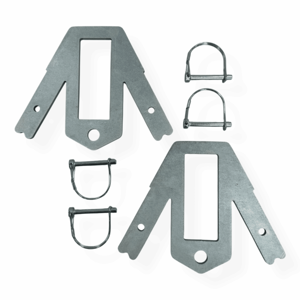 2×4 Hybrid Gong Stand Brackets