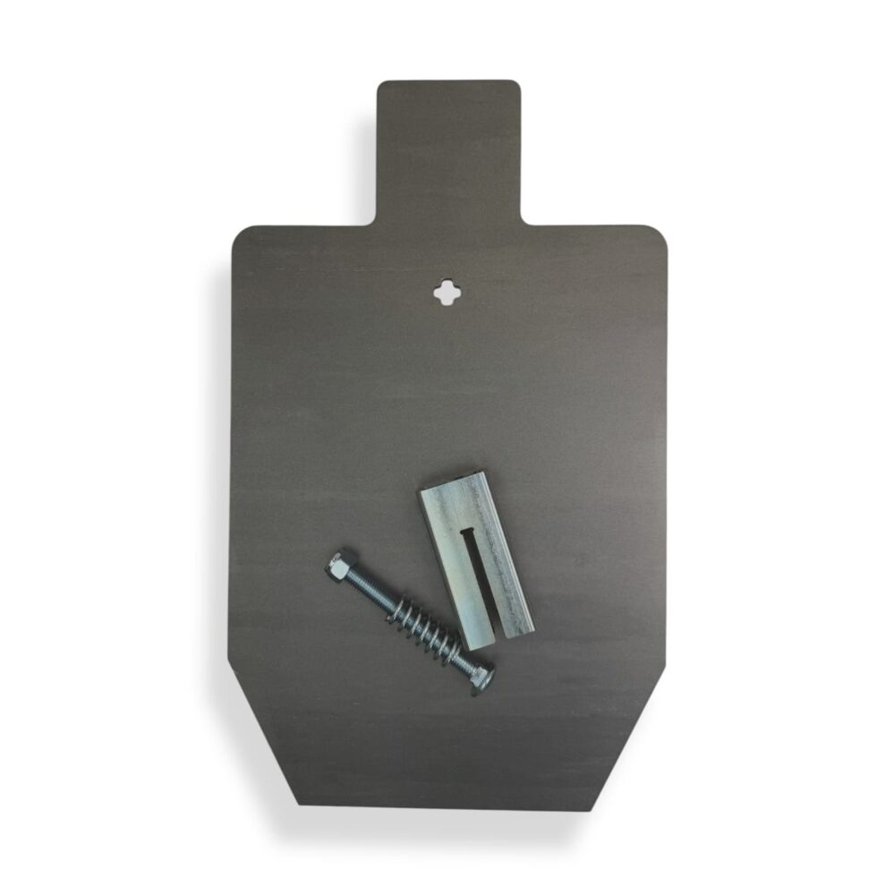 ½” AR500 Steel Target and T-Post Hanger System