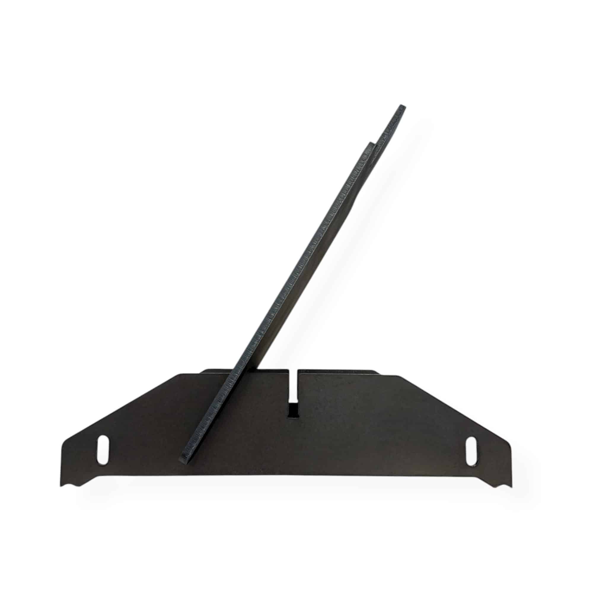 Angled position side view