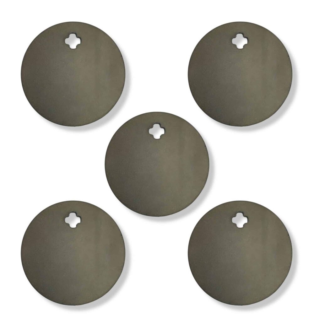 3/8″ AR500 5″ Static Bundle of 5