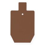 1/2" AR550 12"x20" Static Silhouette Steel Target