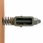 Aerial View of a 1/2" AR550 Target on T Post