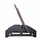 The 1/2" AR550 Steel Target System has a target that slides into the slots of two 1/4" AR550 base pieces. No tools are needed.