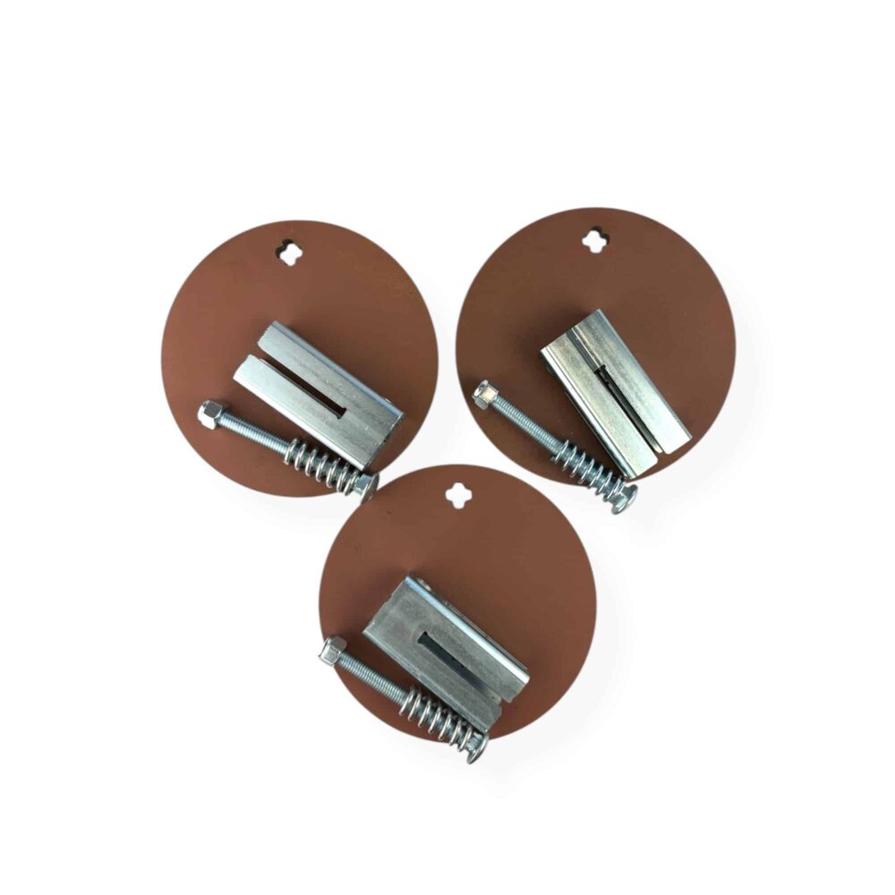 Hardox® Crazy 8's ½” AR550 Steel Round Target and T-Post Hanger System