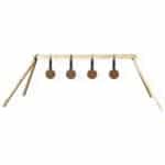 swinging steel plate rack