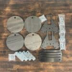 steel plate rack components