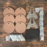 ar550 steel targets plate rack