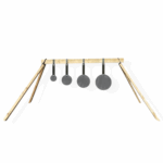 KYL Swinging Steel Target Plate Rack