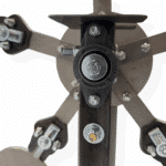 Full Mini Texas Star target with five reactive paddles mounted